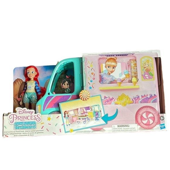 Disney Princess - Comfy Squad Ariel and Sweet Treats Truck - Picture 10 of 12